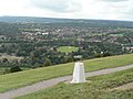 Image 7The town of Dorking and its section of the Vale of Holmesdale from Box Hill in the North Downs, with more heavily wooded Greensand Hills beyond. These sets of hills make up the Surrey Hills AONB. (from Portal:Surrey/Selected pictures)