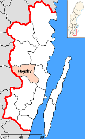 Localisation de Högsby