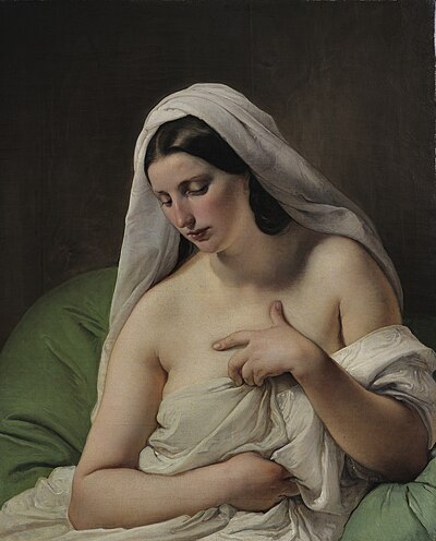 Hayez,_Odalisca,_1839