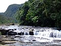 Kampire-Wasserfall im Mittellauf des Urauchigawa