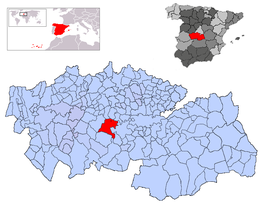 La Puebla de Montalbán – Mappa