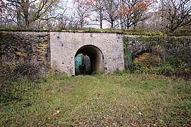 La première entrée du fort de Dampierre.