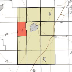 Location in Huntington County