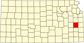 Localisation de Comté d’Anderson(Anderson County)