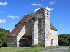 The church in Nesle-la-Reposte