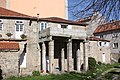 Antiguo Hospital de San Lázaro en la calle Ribeira dos Peiraos