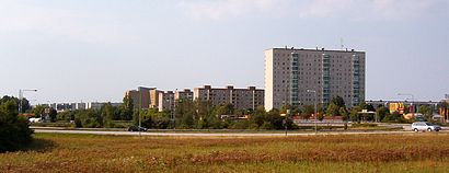 Höghusområdet Kryddgården, en del av Rosengård