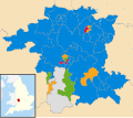 2021 results map