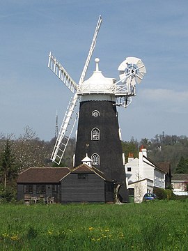 Foto einer Mühle in Reigate