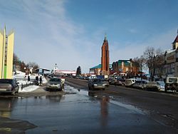 Sovetskaya Square in Arsk