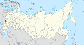 Localisation de Oblast de Belgorod