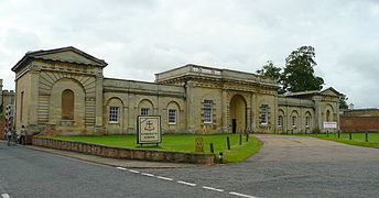 Puerta en el castillo de Kimbolton