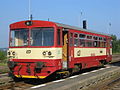 Czech railbus (now nicknamed Regiomouse)