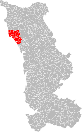 Localisation de Communauté de communes de la Côte des Isles