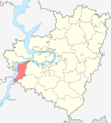 Privolžskij rajon – Mappa