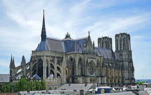 קתדרלת ריימס היא קתדרלה גותית] בריימס שבצרפת. הקתדרלה היא אחת הדוגמאות החשובות לאדריכלות הגותית בשיאה ולסגנון גותי קורן (Rayonnant).