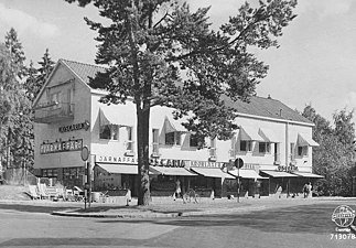 Mälarhöjdens centrum, 1940-tal.