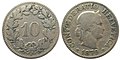 Image 7A Swiss ten-cent coin from 1879, similar to the oldest coins still in official use today (from Coin)