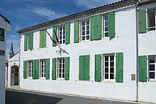 Ang Town Hall sa Saint-Clément-Des-Baleines