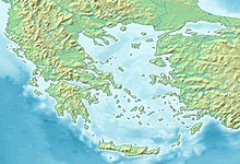 Battle of Gerontas is located in Aegean Sea