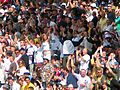 Publikum beim Cricket Australia v England, Melbourne, Boxing Day 2010