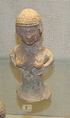 צלמית אישה מתקופת הברזל. אוסף מוזיאון הכט