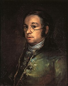 Francisco Goya: Autorretrato, (1797-1800).