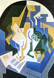 Guitaro kaj mandolino, 1919, Galerie Beyeler, Bazelo.