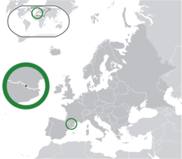 Andorra - Lucalizzazzioni