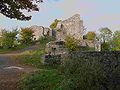 ruino de la burgo Löwenburg