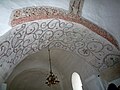 Ny Kirke. Frescoes in the quire arch.