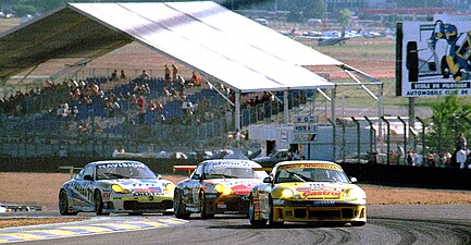 Porsche 996 GT3-R's at the 2000 24 Hours of Le Mans