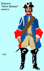 régiment Royal-Pologne cavalerie de 1740 à 1757