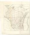 Image 291865 map Wisconsin prepared by Increase Lapham (from History of Wisconsin)