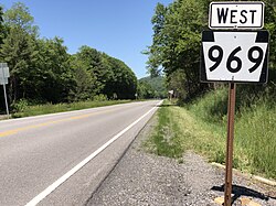 PA 969 within the former Lumber City limits