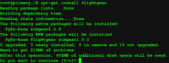 apt-get install flightgear