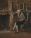 Le baron de Besenval dans son salon de compagnie, 1797. Par Henri-Pierre Danloux. Londres, National Gallery.