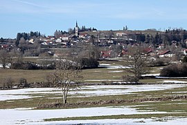 Vue du village.