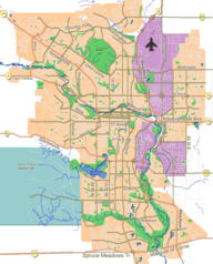 Infobox park/sandbox is located in Calgary