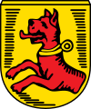 und beim sprechenden Wappen von Rüdenhausen