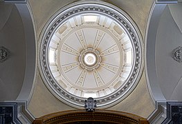 Interior de la cúpula.