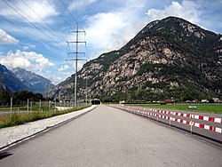 Iragnatunnelenved Gotthard Base-tunnelen