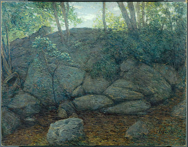 Julian Alden Weir, Skały Woodland, 1910–1919, Phillips Collection