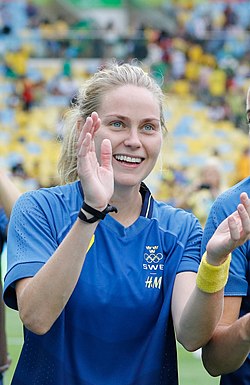 Lisa Dahlkvist Rio 2016.