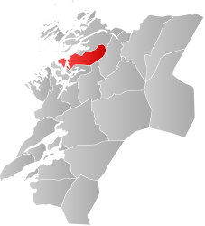 Fosnes – Mappa