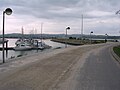 Paseo marítimo de Oza, acceso á praia homónima.