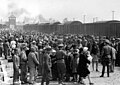 Image 42Hungarian Jews, shortly before being murdered in the gas chambers at Auschwitz death camp (May 1944). (from History of Hungary)