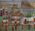 An Ottoman miniature of the Mosque