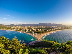 Vista da Praia do Recreio a partir da Pedra do Pontal.