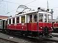 Triebwagen MBC 3 (1907) in der Remise Itzling